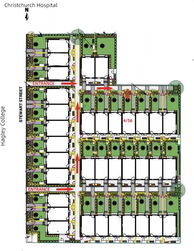 City Park Townhouse Christchurch Extérieur photo